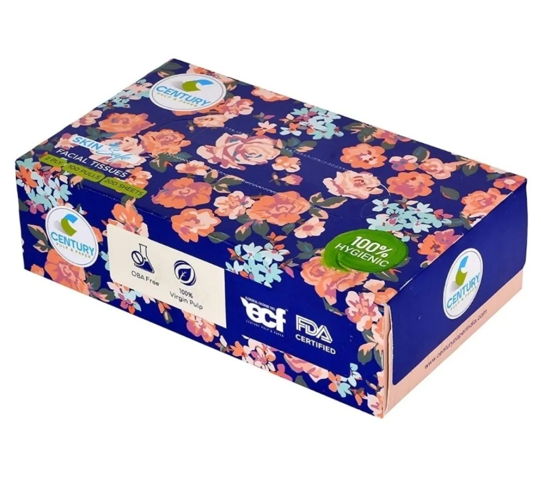 Century Facial Tissue (20X20 cm, 100 Pulls) - Pack of 1